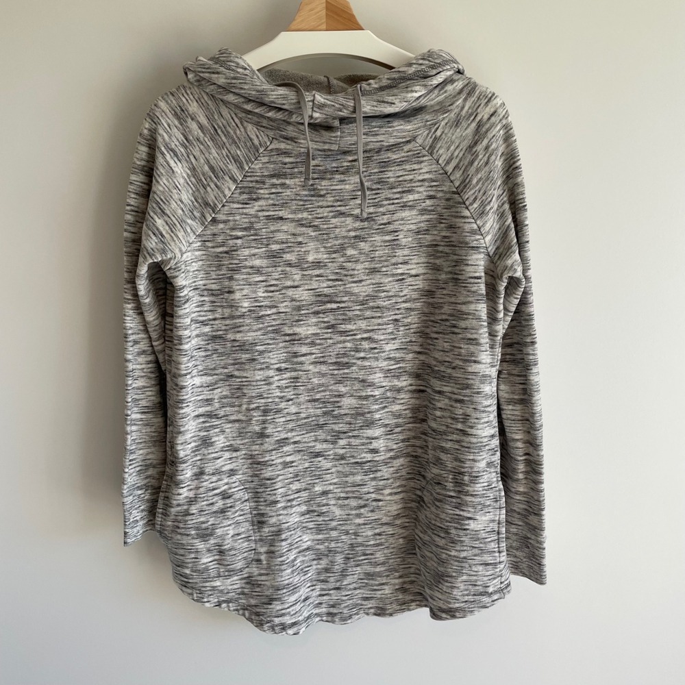 Mossimo Supply Co. Womens Hoodie Gray Long Sleeve Comfy Casual Size Large